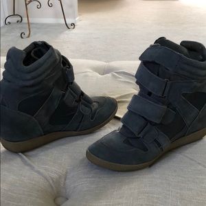 Steve Madden Highlight high top wedge sneakers